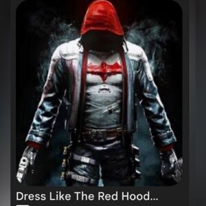 ⭐️RED HOOD Arkham VEST - excellent performance,